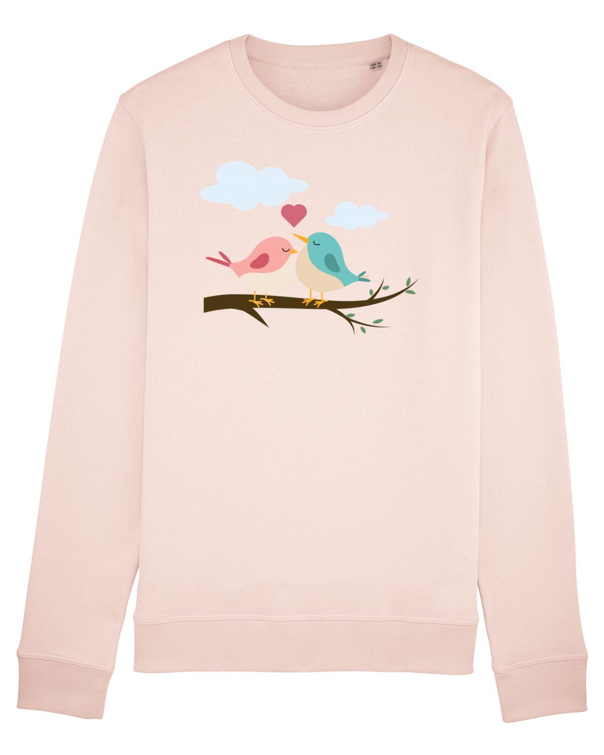 Bluză mânecă lungă Unisex Rise Candy Pink