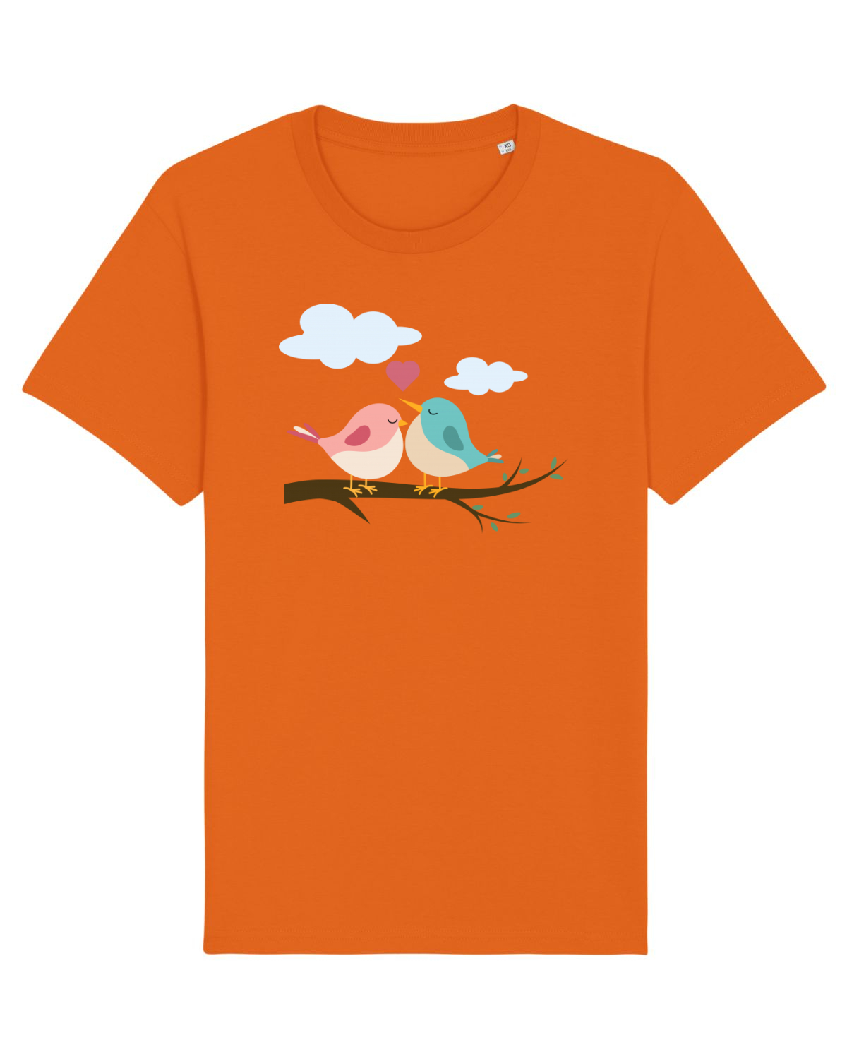 Tricou mânecă scurtă Unisex Rocker Bright Orange