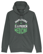Marijuana is a Medicine Hanorac cu fermoar Unisex Connector