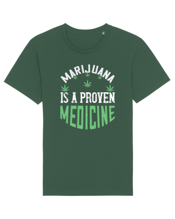 Marijuana is a Medicine Bottle Green