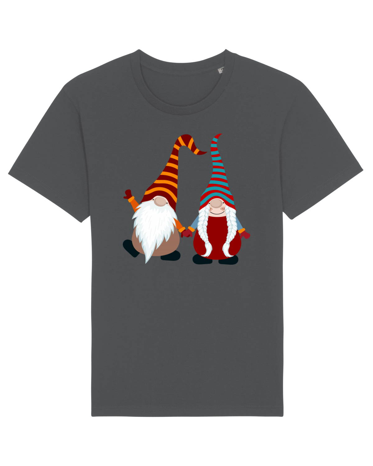 Tricou mânecă scurtă Unisex Rocker Anthracite
