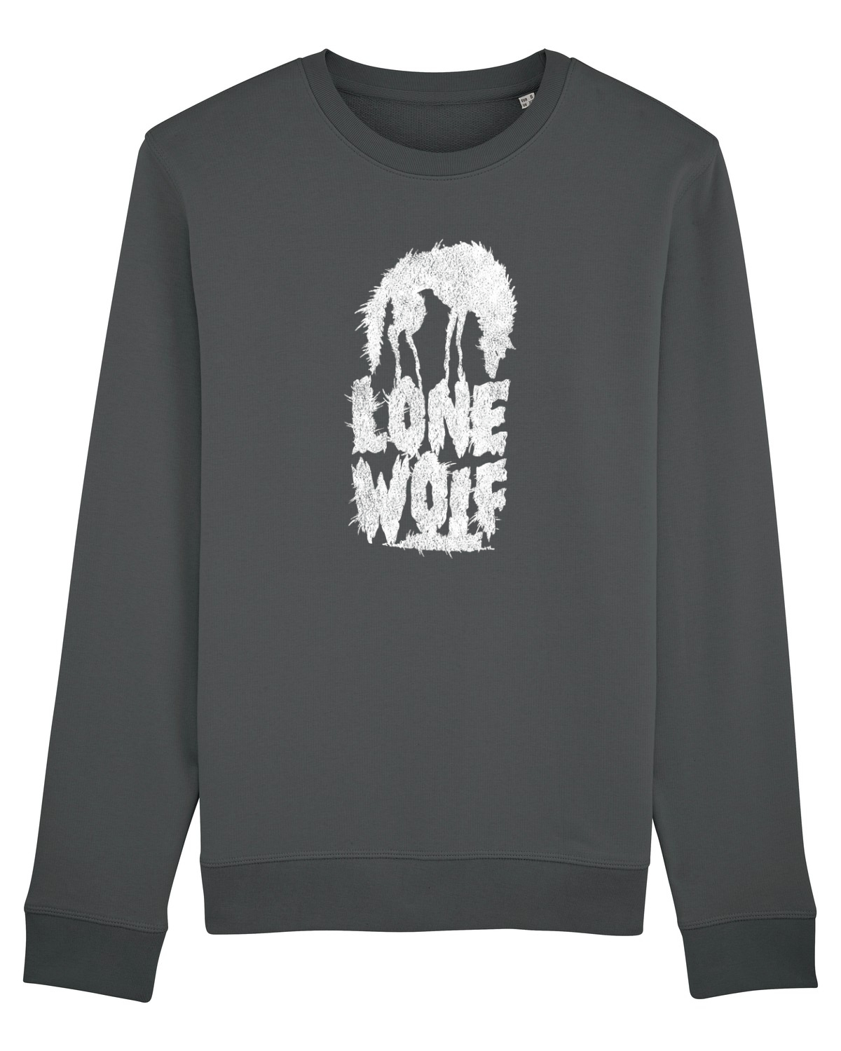 Bluză mânecă lungă Unisex Rise Anthracite