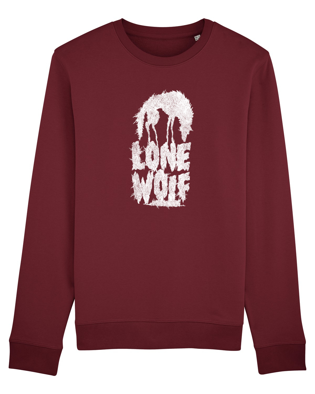 Bluză mânecă lungă Unisex Rise Burgundy