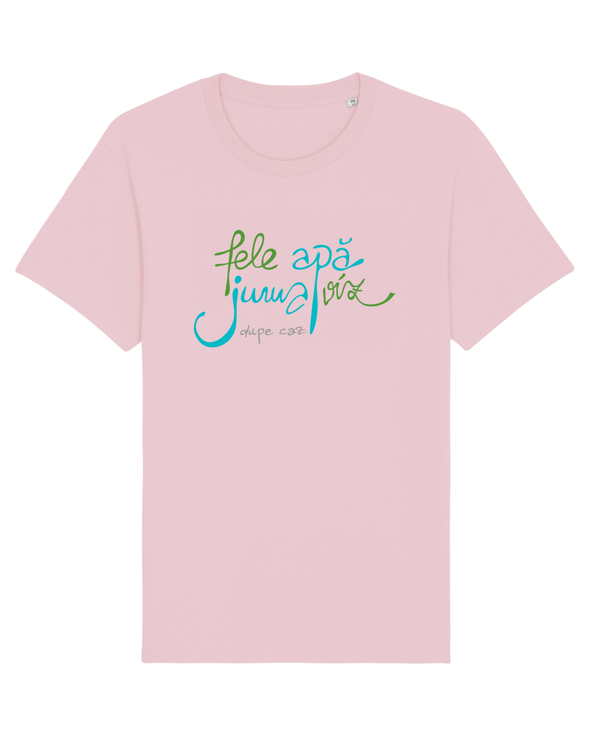 Tricou mânecă scurtă Unisex Rocker Cotton Pink
