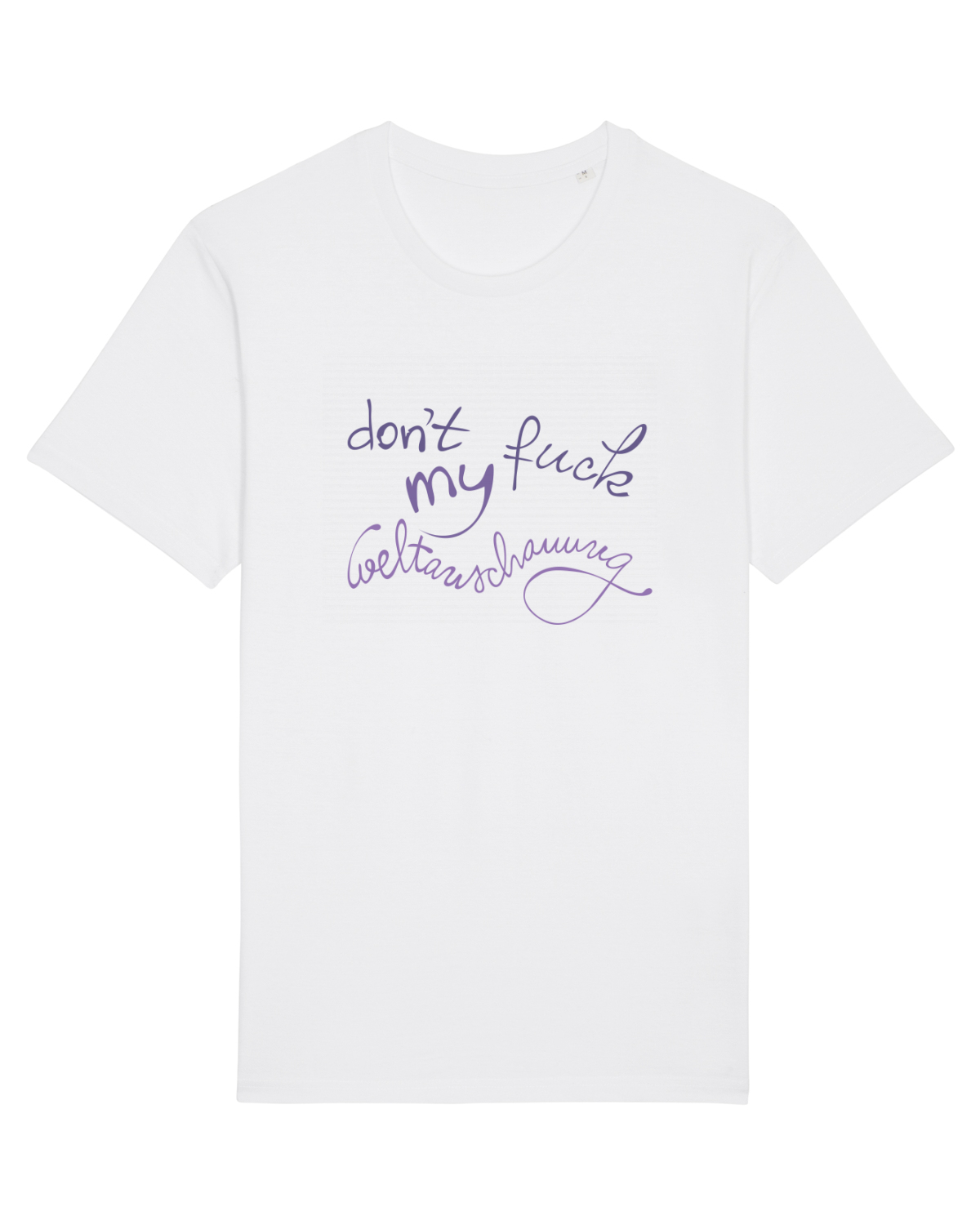 Tricou mânecă scurtă Unisex Rocker White