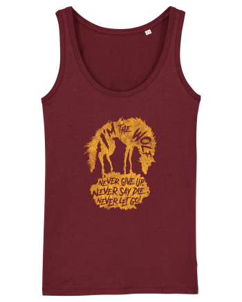 I'm the Wolf Burgundy