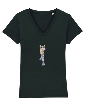 Powerpuff Bubbles Aesthetic Girls Black