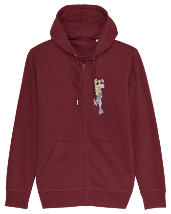 Powerpuff Bubbles Aesthetic Girls Burgundy