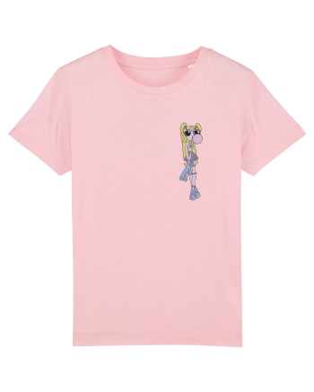 Powerpuff Bubbles Aesthetic Girls Cotton Pink