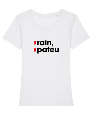 No rain, no pateu White