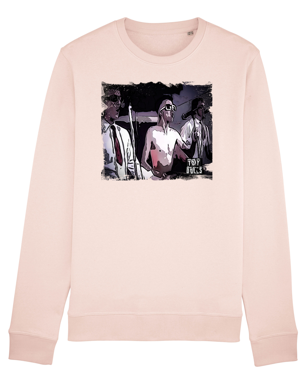 Bluză mânecă lungă Unisex Rise Candy Pink