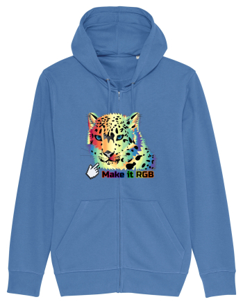 RGB Leopard Bright Blue
