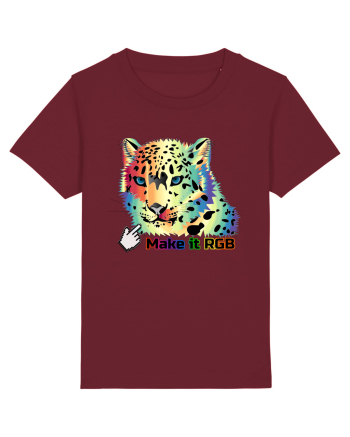 RGB Leopard Burgundy