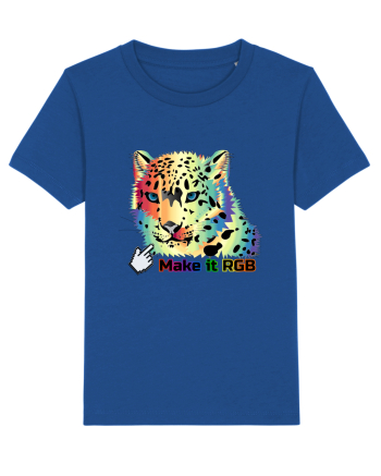 RGB Leopard Majorelle Blue