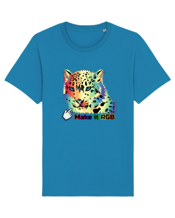 RGB Leopard Azur