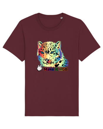 RGB Leopard Burgundy