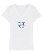 Boooomerang Tricou mânecă scurtă guler V Damă Evoker