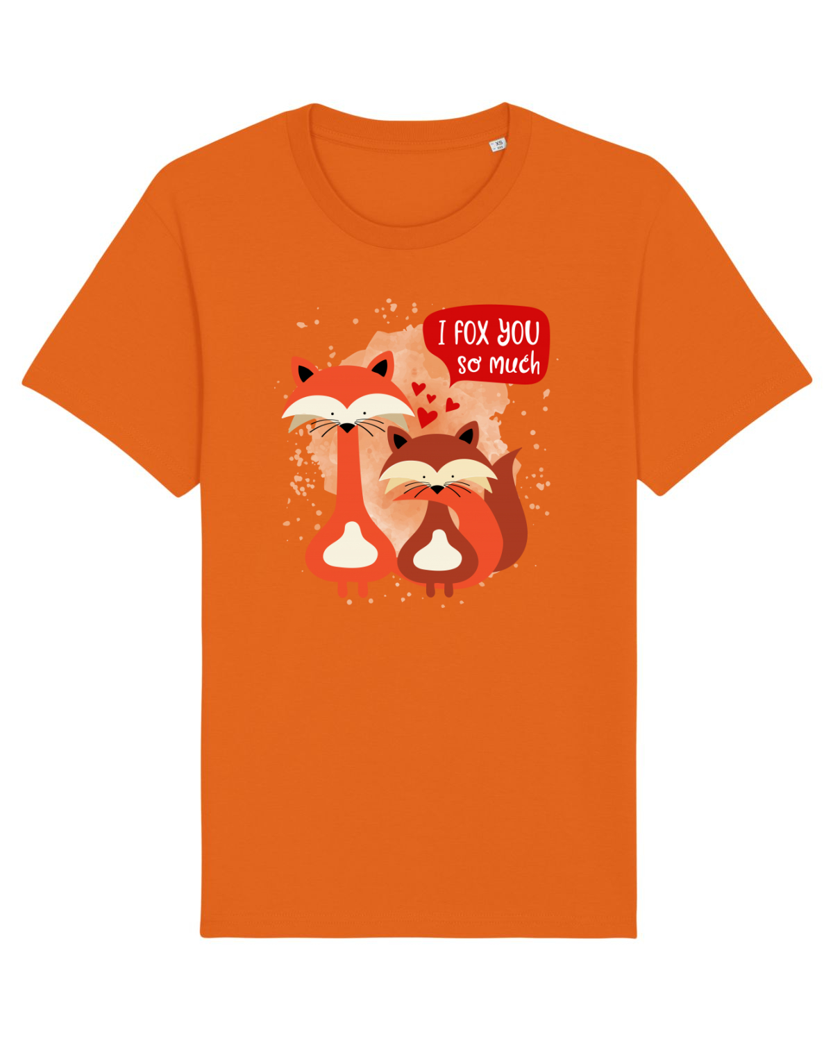Tricou mânecă scurtă Unisex Rocker Bright Orange