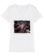 Dead Kennedys - Holiday In Cambodia Tricou mânecă scurtă guler V Damă Evoker