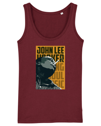 John Lee Hooker - King of Soul Burgundy