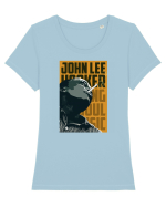 John Lee Hooker - King of Soul Tricou mânecă scurtă guler larg fitted Damă Expresser