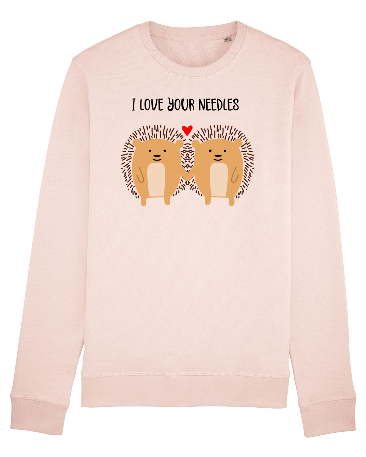 Bluză mânecă lungă Unisex Rise Candy Pink