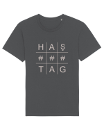 HAŞTAG Tricou mânecă scurtă Unisex Rocker