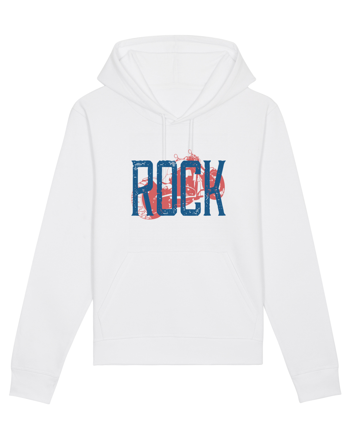 Hanorac Unisex Drummer White
