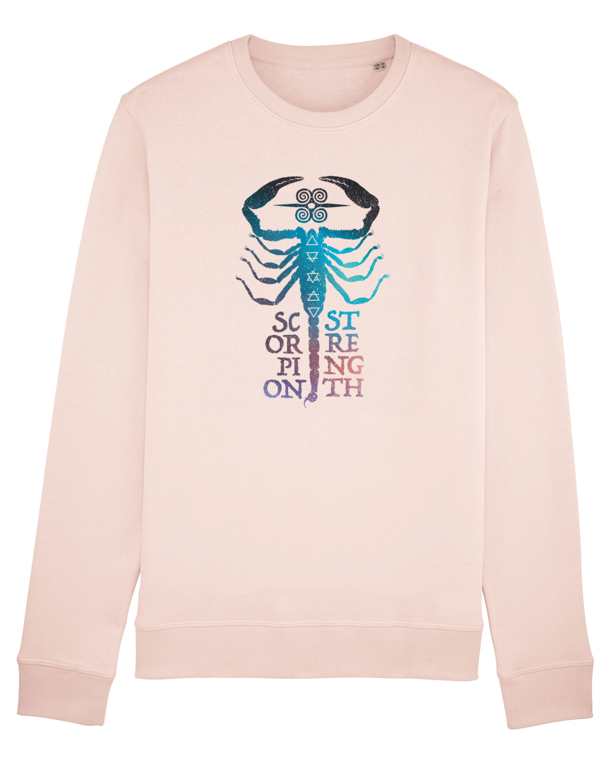 Bluză mânecă lungă Unisex Rise Candy Pink