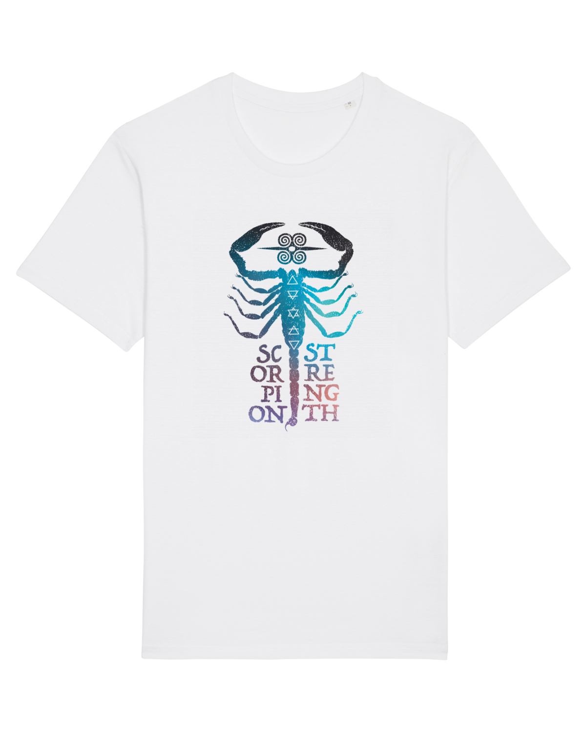 Tricou mânecă scurtă Unisex Rocker White