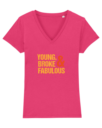 Young, Broke & Fabulous Raspberry