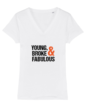 Young, Broke & Fabulous White
