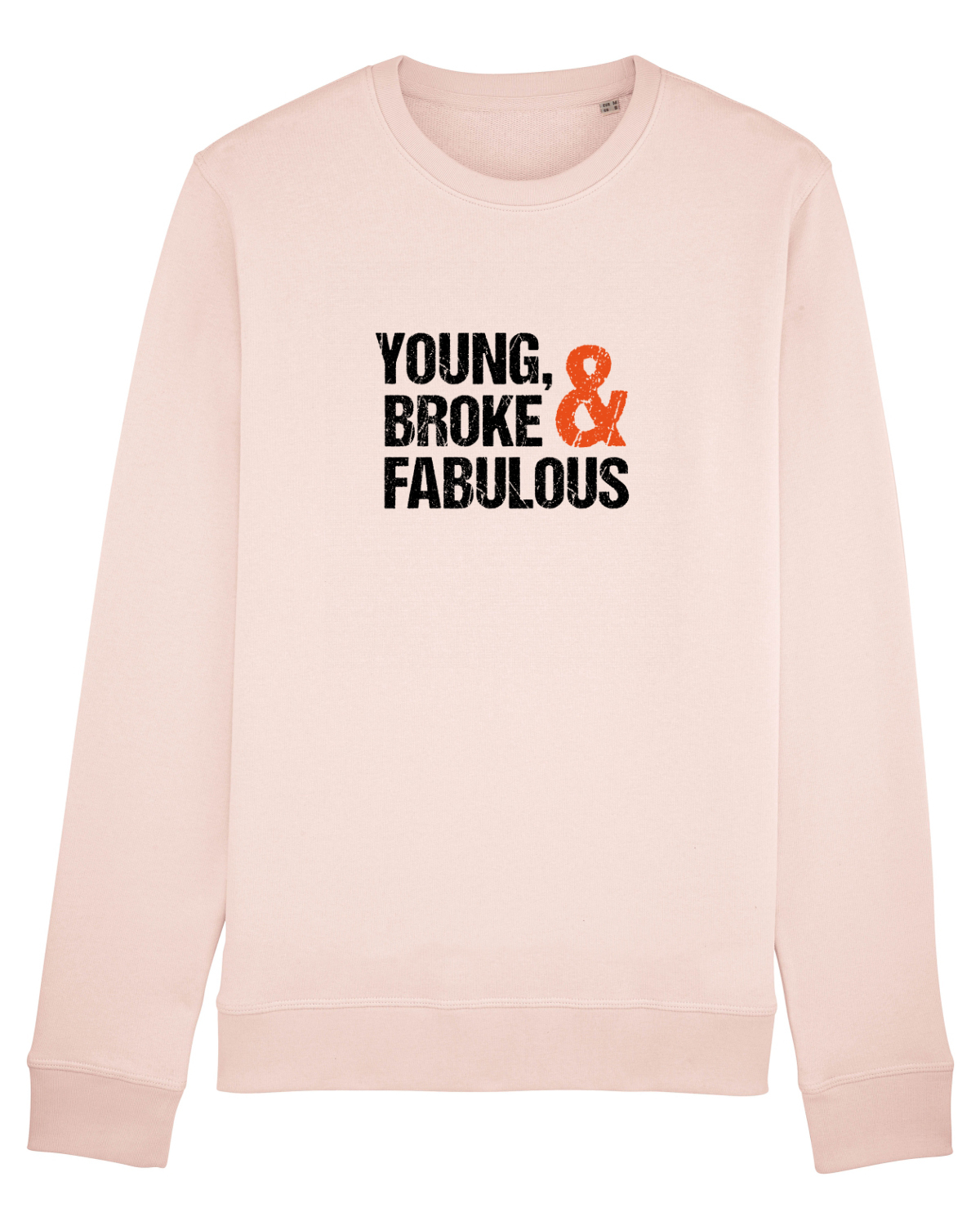 Bluză mânecă lungă Unisex Rise Candy Pink