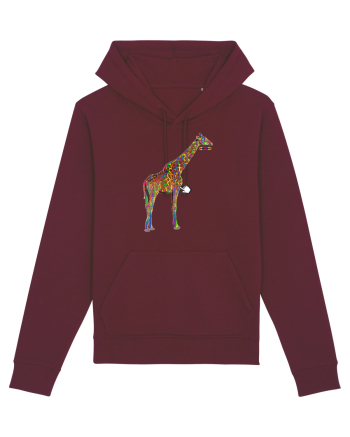 RGB Giraffe Burgundy