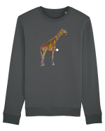 RGB Giraffe Bluză mânecă lungă Unisex Rise