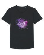 Art addicted Tricou mânecă scurtă guler larg Bărbat Skater