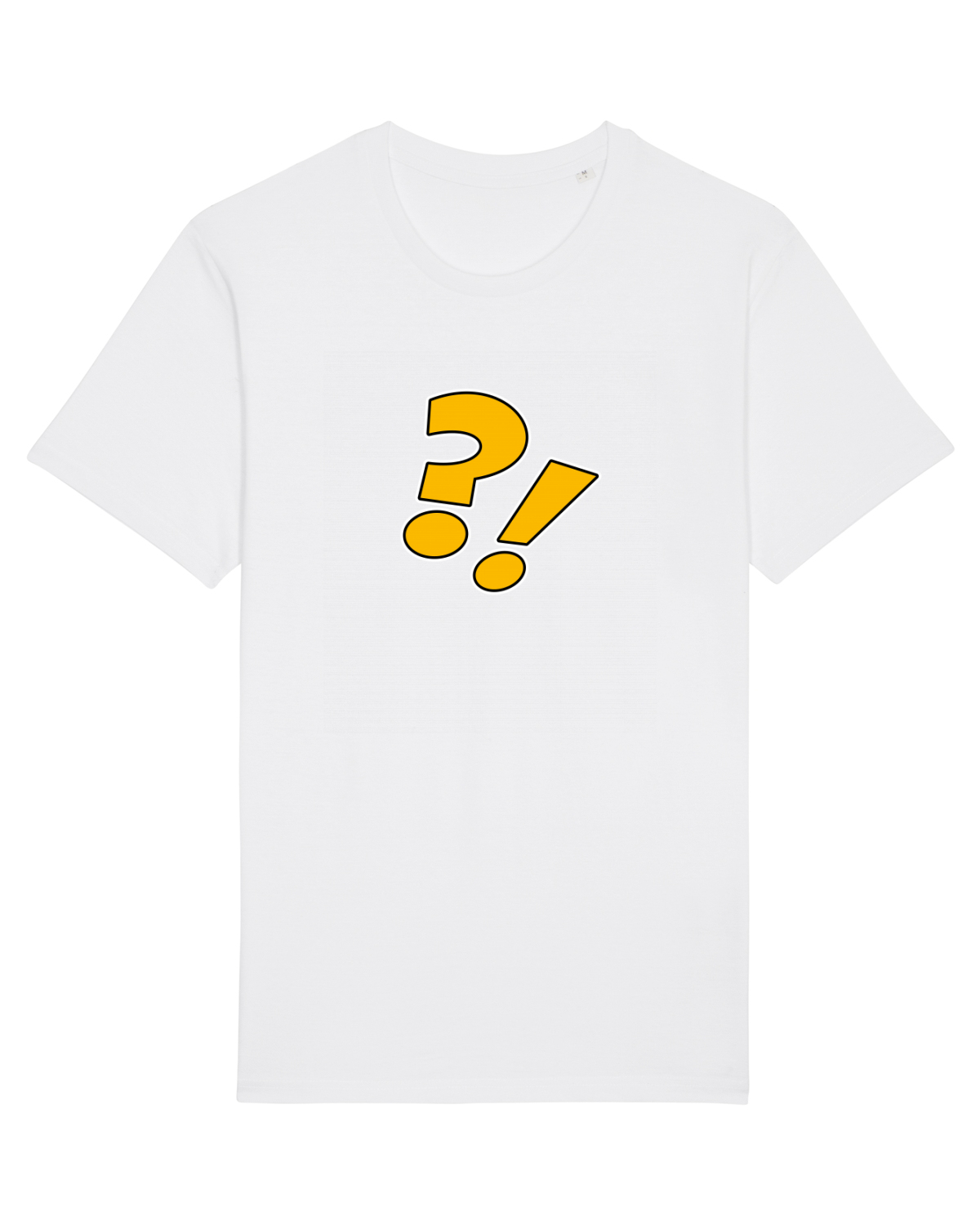 Tricou mânecă scurtă Unisex Rocker White
