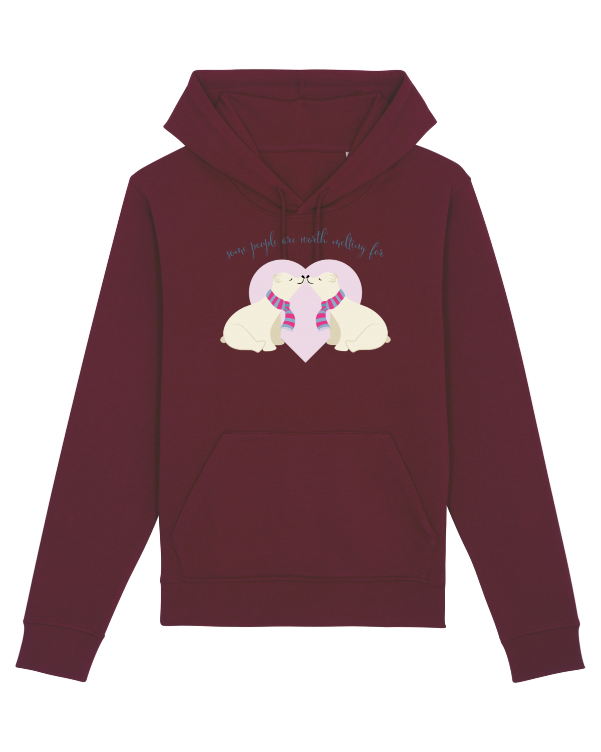 Hanorac Unisex Drummer Burgundy