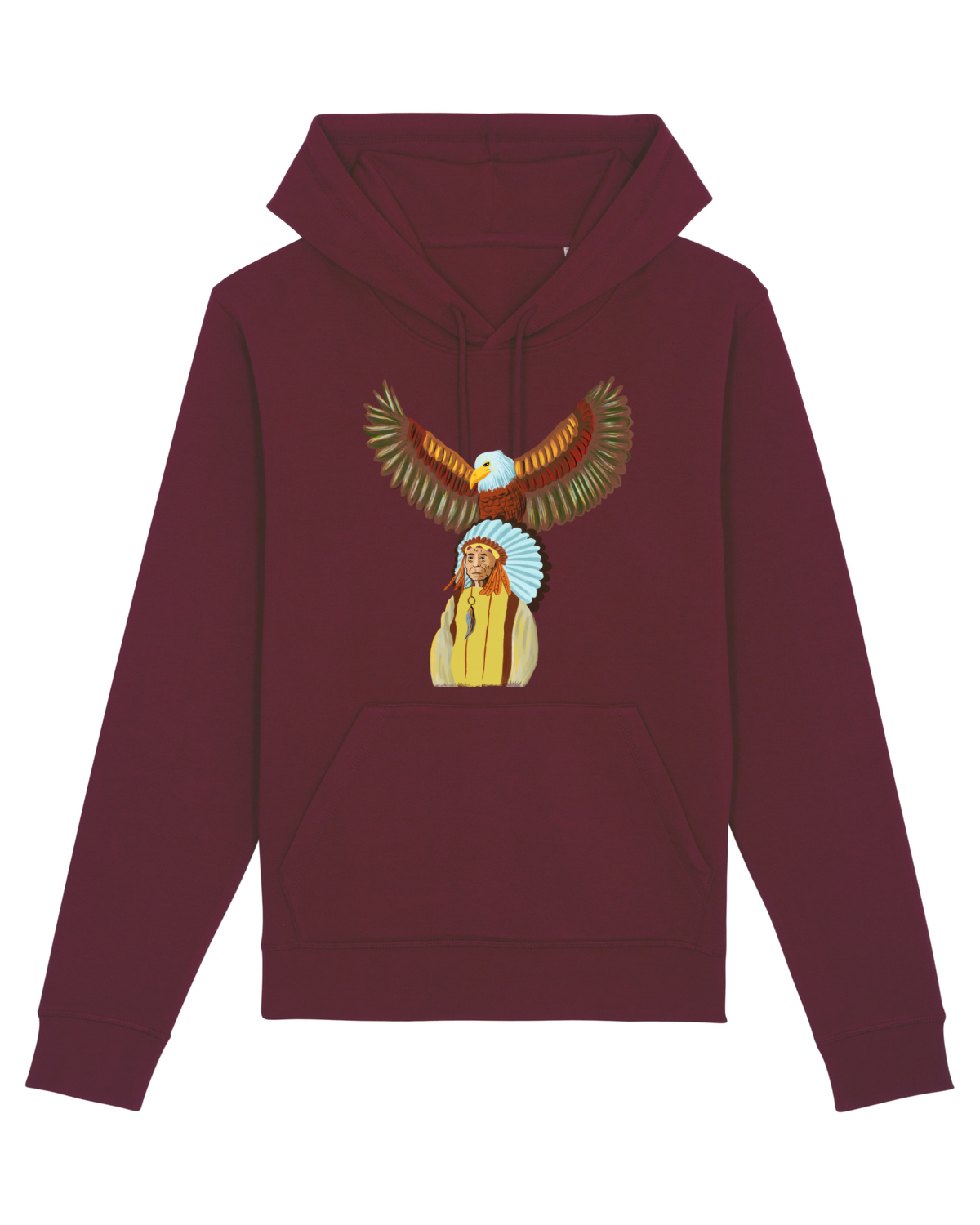 Hanorac Unisex Drummer Burgundy