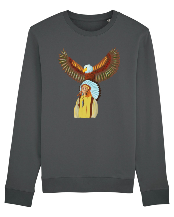 Nativ American Bluză mânecă lungă Unisex Rise