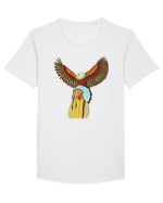 Nativ American Tricou mânecă scurtă guler larg Bărbat Skater