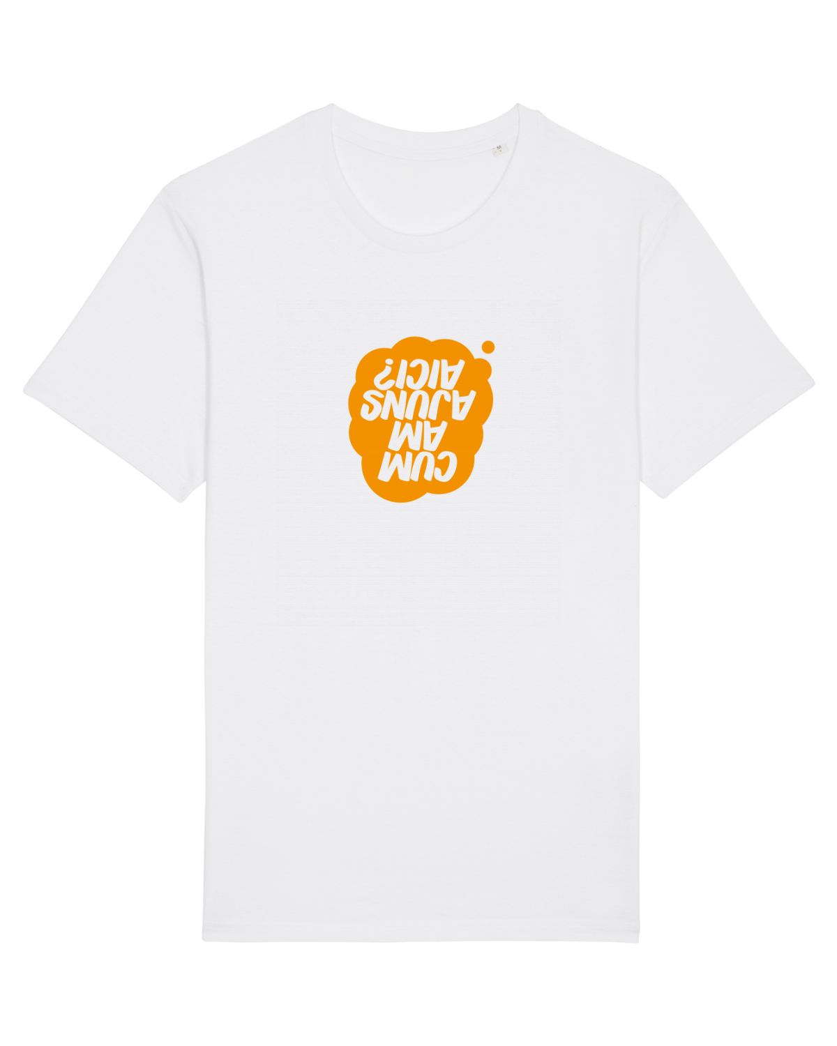 Tricou mânecă scurtă Unisex Rocker White