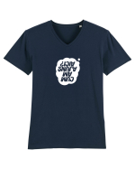 Cum am ajuns aici? Tricou mânecă scurtă guler V Bărbat Presenter