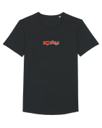I LOVE Regie Tricou mânecă scurtă guler larg Bărbat Skater