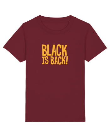 Black is Back! Burgundy