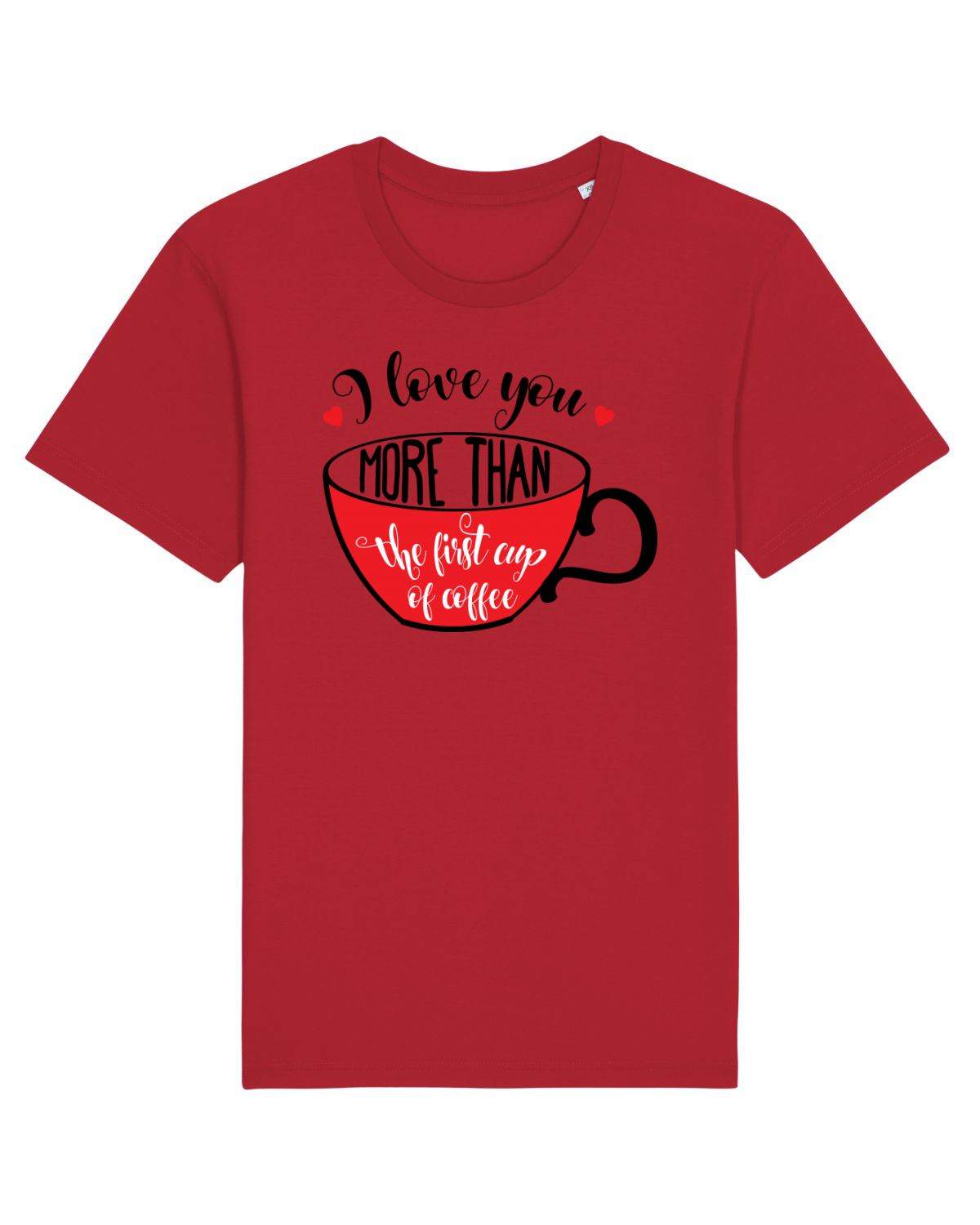 Tricou mânecă scurtă Unisex Rocker Red