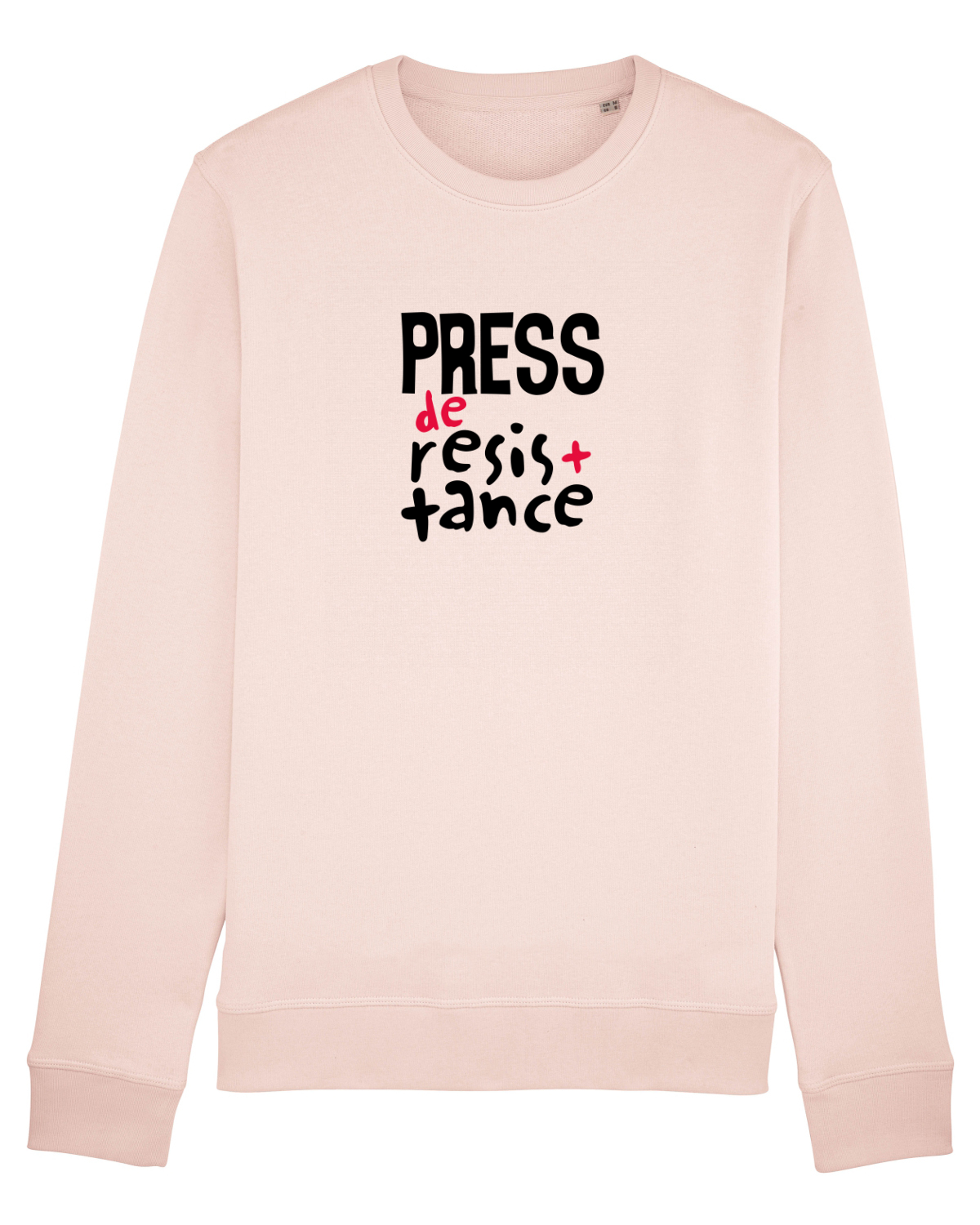 Bluză mânecă lungă Unisex Rise Candy Pink