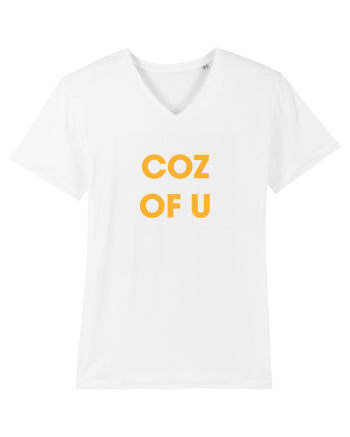 coz of u / Because of you White