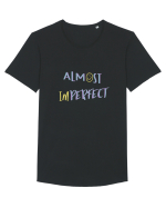 Aproape ImPerfect Tricou mânecă scurtă guler larg Bărbat Skater