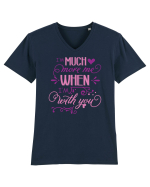 Sunt mai mult din mine Tricou mânecă scurtă guler V Bărbat Presenter